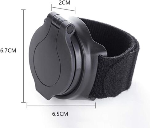 SOONHUA مرآة معصم رائعة، مرآة رؤية خلفية للدراجة قابلة للتعديل 360 درجة بزاوية واسعة لركوب الدراجات مرآة الرؤية الخلفية لراكبي الدراجات على الطرق الجبلية، ملحقات آمنة للدراجة in Kuwait