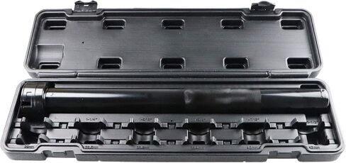 Youxmoto Master Inner Tie Rod Tool Set, Remove & Reinstall Tie Rods in Cars, Pickups, and SUVs, Includes 12 Crowfoot Adapters & 1/2 Inch Drive Tube in Saudi Arabia