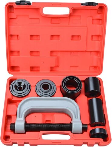 Heavy Duty Ball Joint Press Tool and U Joint Installation Removal Tool Kit with 4x4 Adapters, for Most 2WD and 4WD Cars and Light Trucks in Saudi Arabia