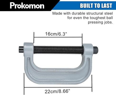 Heavy Duty Ball Joint Press Tool and U Joint Installation Removal Tool Kit with 4x4 Adapters, for Most 2WD and 4WD Cars and Light Trucks in Saudi Arabia
