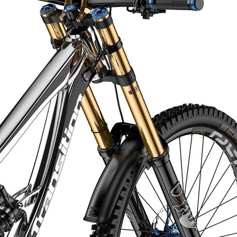 2 Pack Universal Mountain Bike Fender, Adjustable Road Mountain Bicycle Fenders Rear and Front Mountain Bike Mud Guard Fender Set, L x W 14.4" x 3.1" in Kuwait