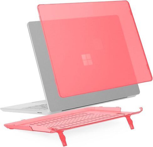 حافظة mCover متوافقة فقط مع 2020-2024 مقاس 12.4 بوصة Microsoft Surface Laptop Go 3/2 / 1 مع شاشة تعمل باللمس (غير متوافقة مع أي نماذج سطحية أخرى) - شفاف in Kuwait
