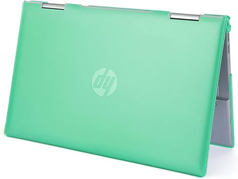 حافظة mCover متوافقة مع أجهزة الكمبيوتر المحمول القابلة للتحويل 2021~2022 مقاس 14 بوصة HP Pavilion X360 14-DYxxxx Series 2 في 1 فقط (لا تناسب موديلات HP الأخرى) - وردي in Saudi Arabia