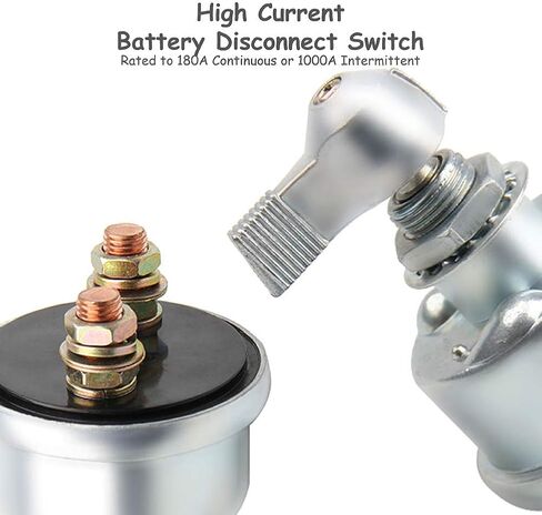 مفتاح فصل البطارية 12 فولت، مفتاح القتل، مفتاح فصل البطارية عالي التيار للسيارات والشاحنات والقوارب والشاحنات in Kuwait