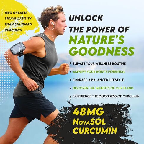 مشروب نيوزين الكركمين الفوار - مشروب رياضي طبيعي بنكهة الخوخ - صفر سكر، خالي من الغلوتين، خالي من الكافيين، منخفض السعرات الحرارية، نباتي وصديق للكيتو، 11.2 أونصة سائلة (12 عبوة) in Saudi Arabia