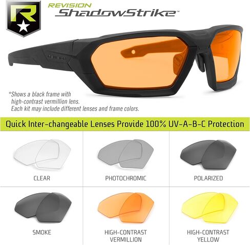 Revision Military Military unisex-adult Shadowstrike Ballistic Sunglasses in Kuwait