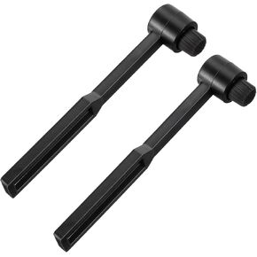 2 Pieces Turntable Stylus Brush, Vinyl Record Cleaning Brush Needles Carbon Fiber Vinyl Record Cleaner Anti-Static Stylus Cleaner Brushes for Vinyl Records Needles Cleaning Dirt and Dust, Black