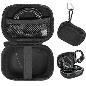 CaseSack Case for Bcaikair BX17 Wireless Earbuds Sport Headphones 5.3 (Black)