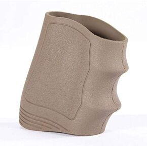 Pachmayr Gripper Universal Pistol Slip-On Grip FDE