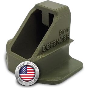 Magazine Loader for The Masterpiece Arms MPA Defender 9mm - Easy Pain Free Loading - Comfortable Grip - Speed Loader Accessories - Large Flanges for Thumb Relief