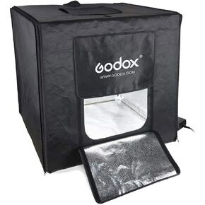 Godox LST60 Portable Photo Studio Box - Triple LED Light Source Photography Shooting Tents