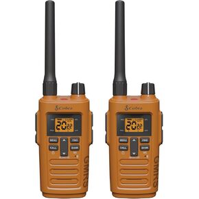 Cobra Trailblazer 450 GMRS Handheld Radios, 2-Pack – IP54 Weather Resistant Long Range Walkie Talkies, Rechargeable, 30 Channels, GMRS Repeater Compatible