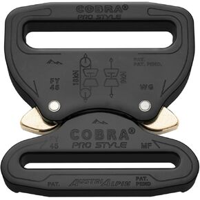 Hero's Pride Cobra Pro Style Aluminum Belt Buckle, Heavy Duty 2.25" Duty Gear Belt Buckle, Quick Release Adjustable CCW Belt Buckle