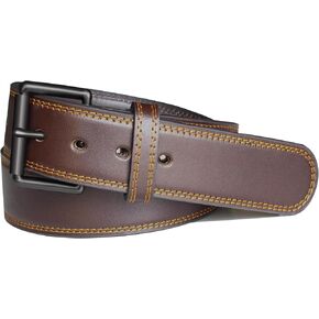 Leather Gun Belts for Men Concealed Carry Heavy Duty with Reinforced Core Belts for Men CCW Belt