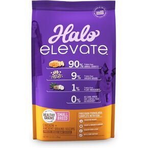 Dry Dog Food, Healthy Grains Chicken Recipe, Small Breed, 10lb
