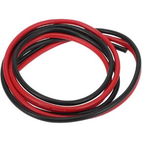 Ground Wire Power Wire 2m Black Red TC 1 Set 12AWG Fully Insulated& Soft Touch Jacket Car Radio, Automotive, Car Speakers Universal