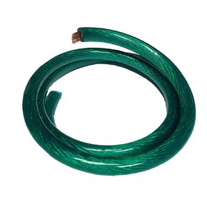 IMC Audio 1/0 Gauge CCA Power Green Wire Cable (30ft Green) Battery Cable Wire, Automotive, Car Audio Speaker Home Stereo System, RV Trailer, Amp Wiring 0 Guage Power Wire Cable 0 Car Audio