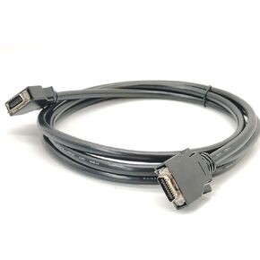 SCSI MDR 20 Pin Male to Male Straight Snap Type Connector with Servo Cable - 1.5 Meter
