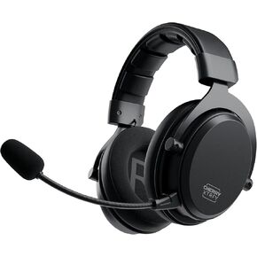 H3 Wireless Gaming Headset | Gaming, Streaming and Music | Removable Microphone and Cordless | Black