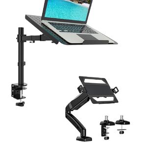 Wail Bundle - Laptop Tray Desk Mount and Laptop Arm Mount