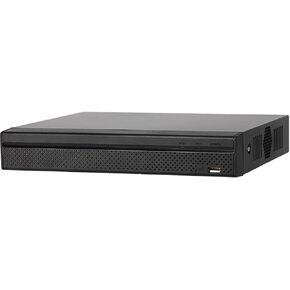 4 Channel 1U 1HDD Network Video Recorder for Security Camera System NVR4104HS-P-4KS2/L, 4CH PoE NVR for Dahua N41C1P, 80/60Mbps, 4 Built in PoE Ports, 1 SATA, Alarm/Audio in Out, HDMI/VGA Output