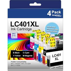910XL Ink Cartridges for HP Printers Replacement for HP 910XL Ink Cartridges Combo Pack HP910 Work for Officejet Pro 8020 8025 8030 Printers, Black and Color, 4 Pack