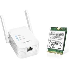 Brostrend Universal WiFi إلى Ethernet Adapter + Brostrend WiFi 6 WiFi بطاقة للكمبيوتر المحمول