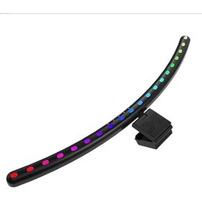 شريط الضوء المنحني لضوء الشاشة لمدة 24-27 بوصة مع 7Color RGB تعتيم 3 درجات حرارة اللون التحكم في USB