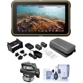 Atomos Ninja 5.2" HDR Monitor-Recorder, Bundle with 5" Accessory Kit, Monitor Mount and Cleaning Kit
