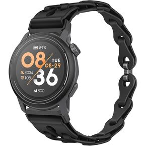 Compatible with COROS PACE Pro Bands, 20mm, 22mm Elastic Silicone Hollowed Out Replacement Straps Compatible with COROS PACE Pro / PACE 3 / APEX 2 Pro / APEX Pro / APEX 46mm/APEX 2 / PACE 2 / APEX 42mm Smartwatch