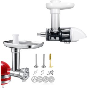 KITOART Grinder Attachment & Masticating Juicer Attachment