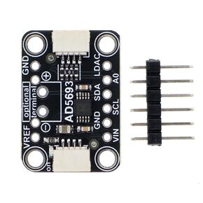 AD5693R 16Bit DAC Converter, Digital to Analog Conversion Module DAC Converter Development Board with I2C Interface