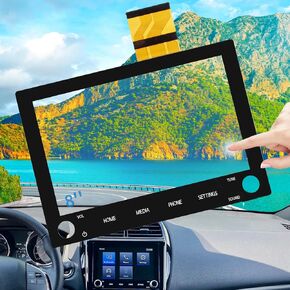8" LCD Display Screen Replacement for 2019 2020 2021 Mitsubishi Outlander Sport PHEV SP SE Touring SEL Limited Edition LE GT ES Sport Radio OEM Navigation System (LCD Without Digitizer)