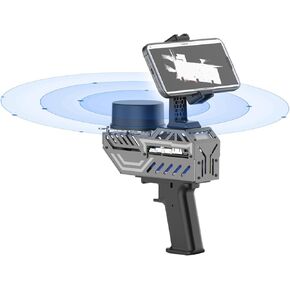 Yahboom Handheld Mapping Navigation Scanning Lidar TOF Ranging Measurement Radius 0.05-12m Supports APP,ROS2,Linux,with Bracket,OLED Screen (with T-Mini Plus)
