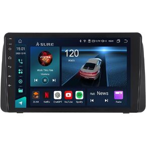 ASURE 8Core 4+64GB Android Car Stereo Radio for Dodge Grand Caravan 2011-2020 SE,9 inch 1280x720 Touchscreen Car in-Dash Navigation GPS Unit Upgrade with Wireless Carplay Android Auto