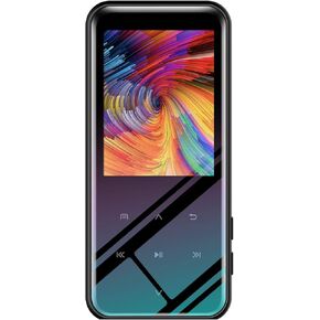 MP3 Player 136GB with Bluetooth 5.2 Portable Music Player with 2.4" Large Screen Headphones Built-in Speaker Support FM Radio Voice Recorder E-Book