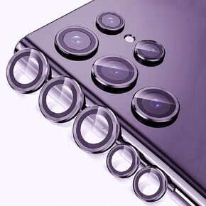 2 Pack Camera Lens Protector for Samsung Galaxy S23 Ultra 5G,9H Tempered Glass Ultra HD Anti Scratch Camera Cover Accessories,Green