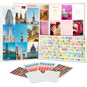 Dvobez Vision Board Book Kit – Rich Inspirational Images & Quotes, Diverse Visuals for Goal Setting, Multi-Use Kit for Women, Teens & Adults, Perfect for Personal, Group Activities & Gifts