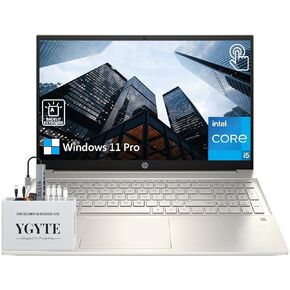 HP Pavilion Touchscreen Laptop Computer, 15 Inch Touch Screen FHD Business Laptop PC, Intel Core i5, Lifetime Office, 16GB RAM 1TB SSD+512GB Docking Set, Windows 11 Pro, 10-Key Number Pad, Wi-Fi 6