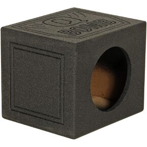 Q Power QBOMB 10" Sealed Car Subwoofer Sub Box Enclosure (2 Pack)