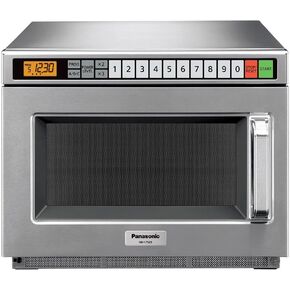 Panasonic 1700W Digital Commercial Microwave Oven, 208/240V, 0.6 ft