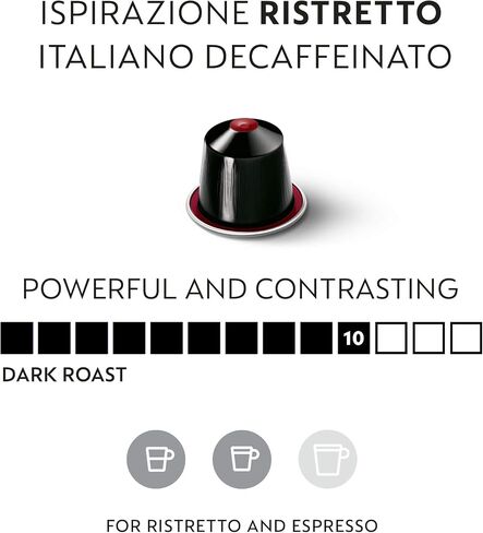 Nespresso Capsules Original Line ، Volluto Deaffeinato Mild Coffee ، 50 Count Coffee Pods in Saudi Arabia