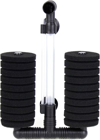 AQUANEAT 4 Pack Double Bio Sponge Filter, for Fry, Betta, Shrimp, Nano, Aquarium Fish Tank (Small up to 20 Gal) in Saudi Arabia