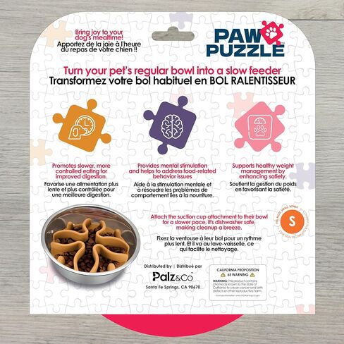 ألغاز Palz & Co Paw Slow Feeder Cog Bowl in Saudi Arabia