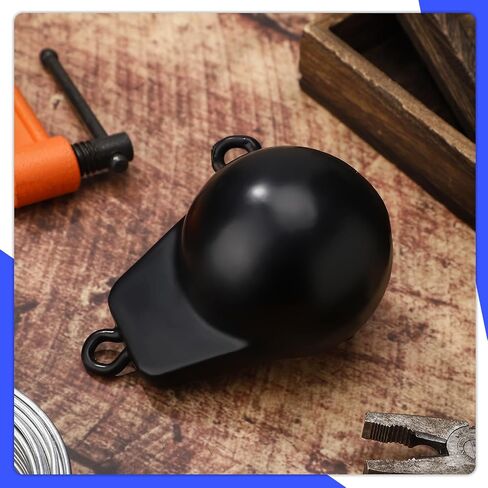 Zonon Downrigger Weight Coated Ball 4 lbs Fishing Downriggers Sinker for Downriggers, Black in Saudi Arabia