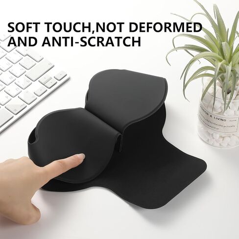 for Apple Airpods Max Case,Smart Case Cover Accessories with Sleep Mode Made by PU Leather Original Replacement Carrying Case for Airpod Pro Max Headphones, Black in Kuwait