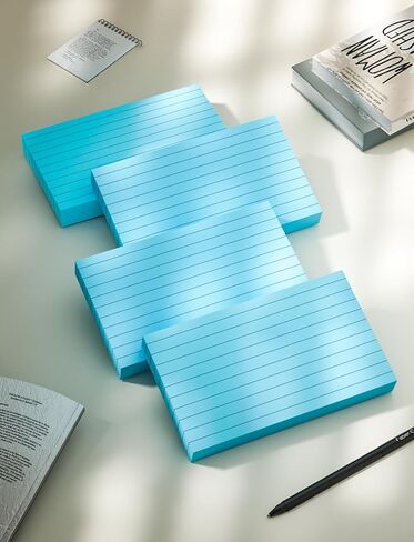Pink Index Cards 3x5, 200 PCS 3x5 Index Cards Flashcards, Heavyweight Note Cards 3x5 Flash Cards Single-Sided 3x5 Study Card, Ruled 3 x 5 Index Cards Ruled Index Notecard for School Office Home in Saudi Arabia