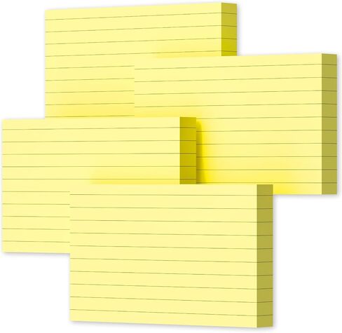 Pink Index Cards 3x5, 200 PCS 3x5 Index Cards Flashcards, Heavyweight Note Cards 3x5 Flash Cards Single-Sided 3x5 Study Card, Ruled 3 x 5 Index Cards Ruled Index Notecard for School Office Home in Saudi Arabia