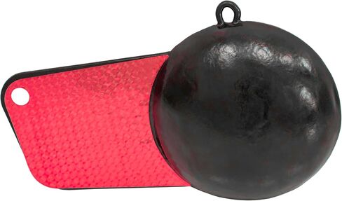 Extreme Max 3006.6984 Coated Pancake Downrigger Weight - 8 lbs. with Gold Flash in Saudi Arabia