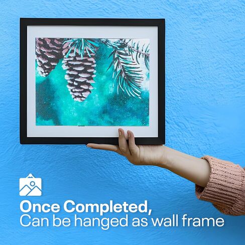 Painting4 REAL DIY فئة الطلاء للبالغين مع دروس الفيديو: تعلم أن ترسم الغابات الصوفي - كيفية الطلاء مع الأكريليك - اللوحة واللوازم الفنية - 9 قطعة مجموعة الطلاء الاكريليك in Kuwait